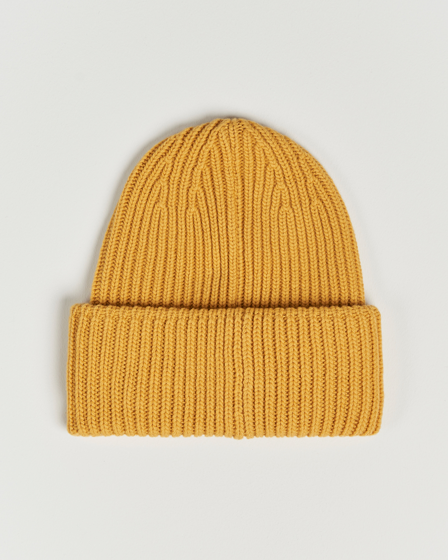 Heren | 8 Moncler Genius Palm Angels Wool Beanie Yellow | Moncler Genius | 8 Palm Angels Wool Beanie Yellow