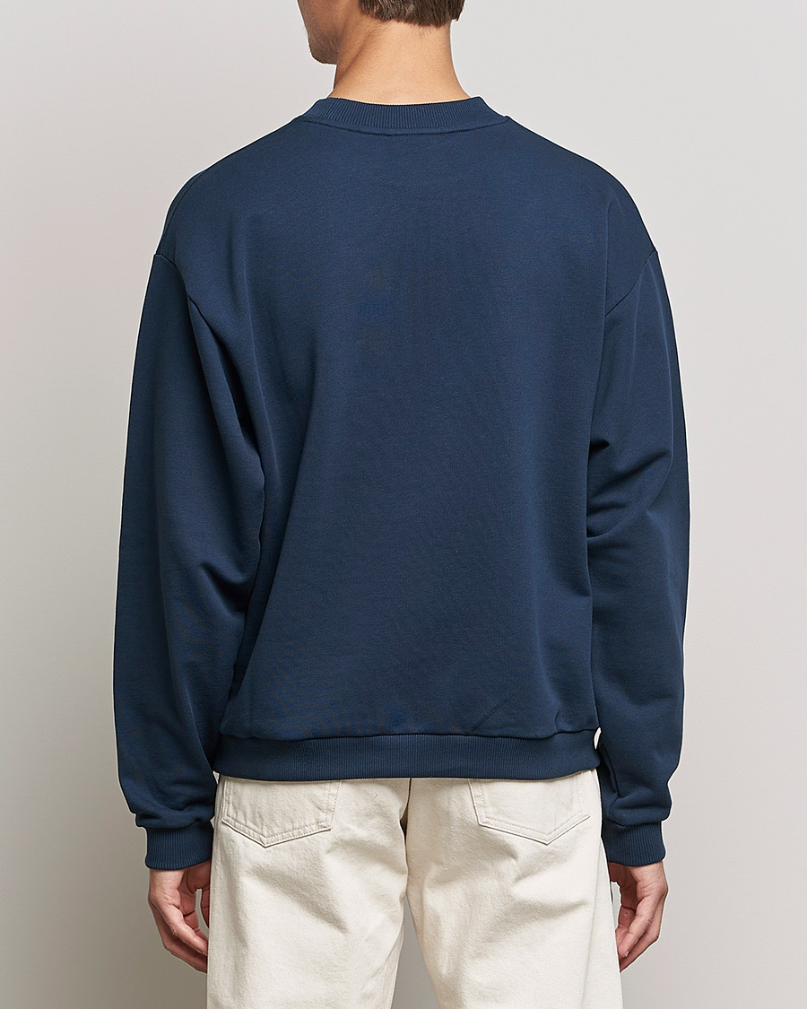 Heren | Truien | Drôle de Monsieur | Fleur Sweatshirt Navy