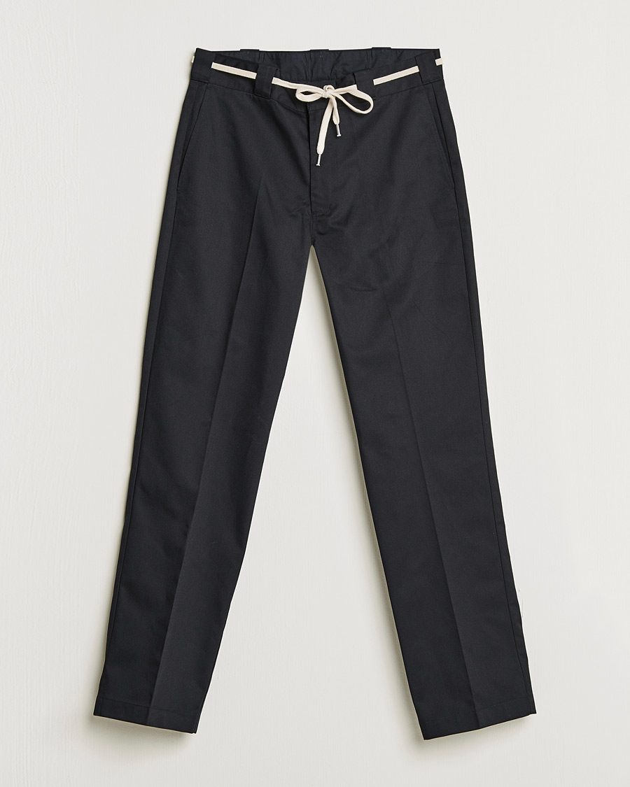 Heren | Broeken | Drôle de Monsieur | Twill Pants Black