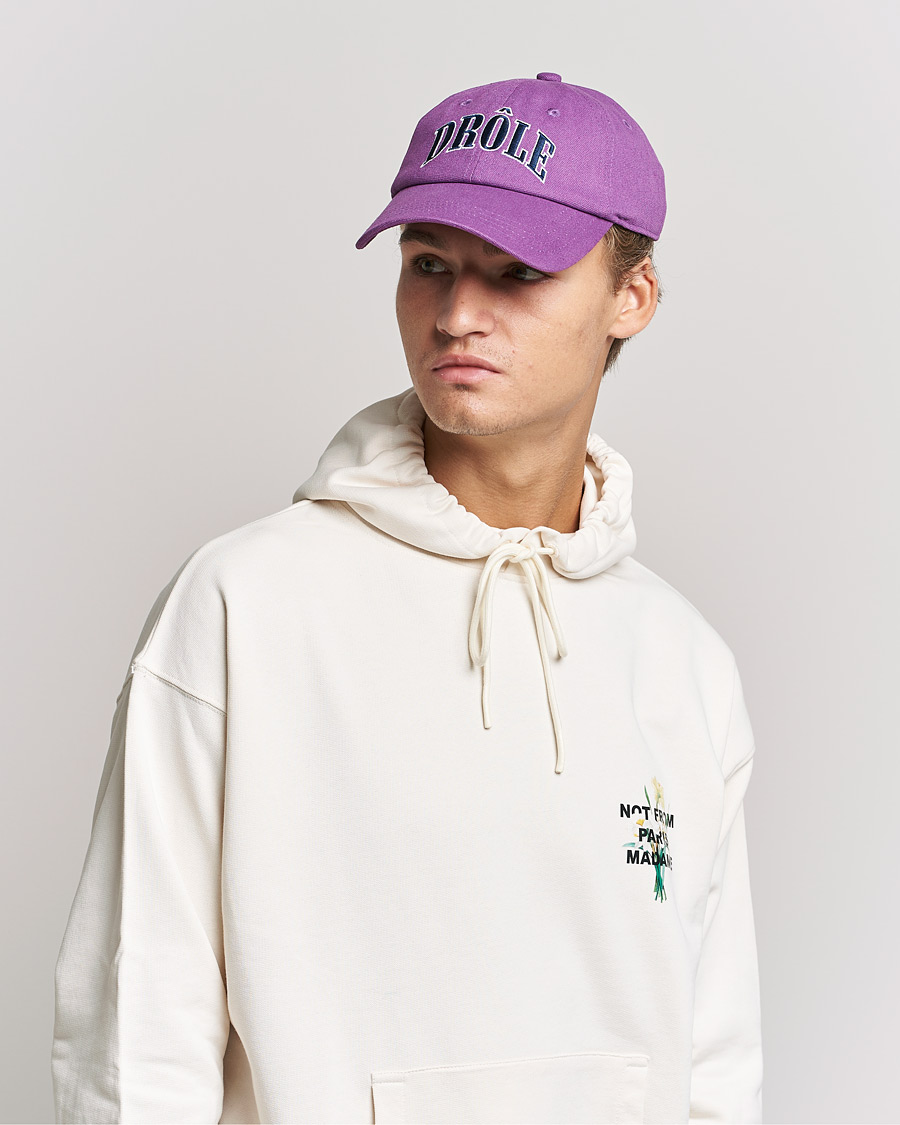 Heren | Drôle de Monsieur Universty Cap Purple | Drôle de Monsieur | Universty Cap Purple