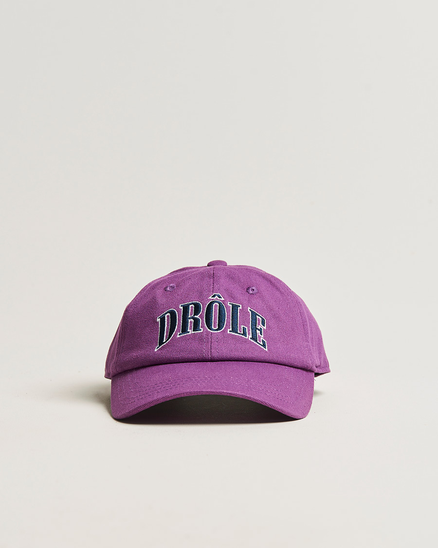 Heren | Drôle de Monsieur Universty Cap Purple | Drôle de Monsieur | Universty Cap Purple