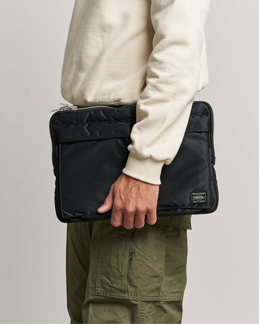 Heren | Porter-Yoshida & Co. Tanker Document Case Black | Porter-Yoshida & Co. | Tanker Document Case Black