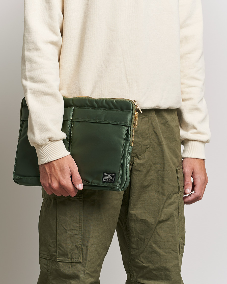 Heren | Accessoires | Porter-Yoshida & Co. | Tanker Document Case Sage Green