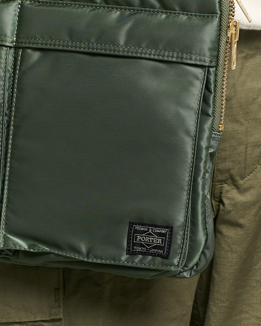 Heren | Porter-Yoshida & Co. Tanker Document Case Sage Green | Porter-Yoshida & Co. | Tanker Document Case Sage Green
