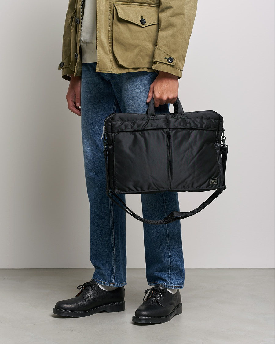 Heren | Aktetassen | Porter-Yoshida & Co. | Tanker 2Way Briefcase Black