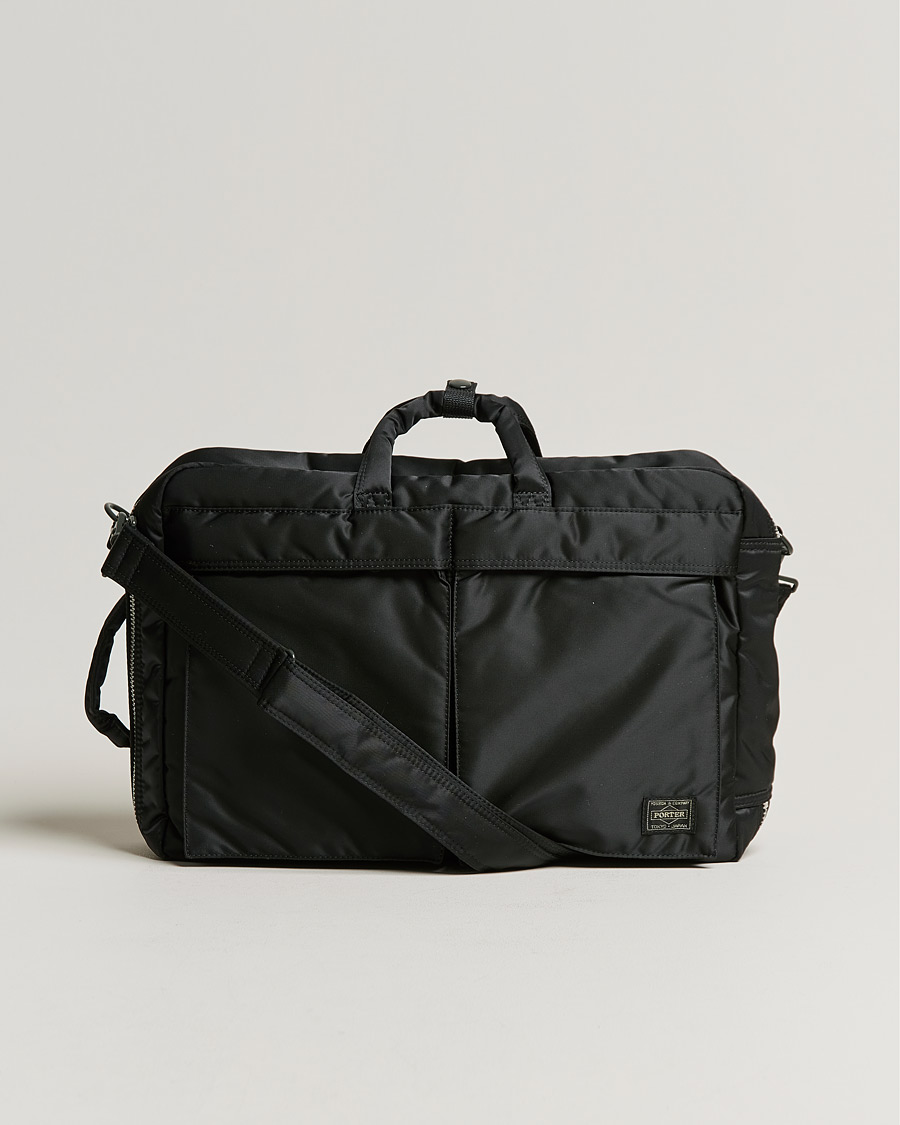 Heren | Porter-Yoshida & Co. Tanker 3Way Briefcase Black | Porter-Yoshida & Co. | Tanker 3Way Briefcase Black