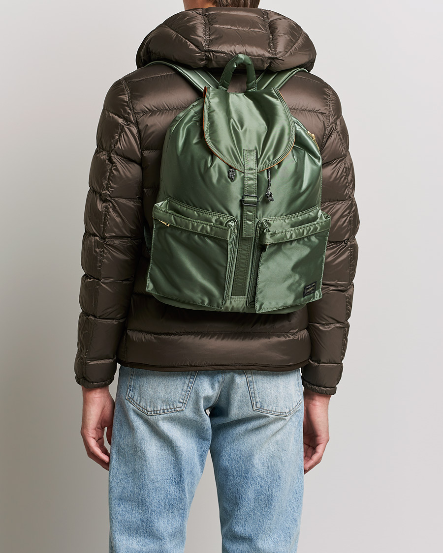 Men | Japanese Department | Porter-Yoshida & Co. | Tanker Rucksack Sage Green