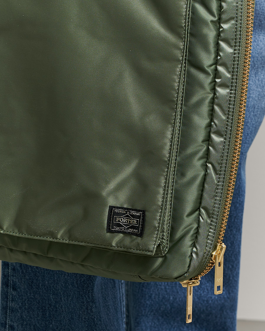 Heren | Porter-Yoshida & Co. Tanker Garment Bag Sage Green | Porter-Yoshida & Co. | Tanker Garment Bag Sage Green