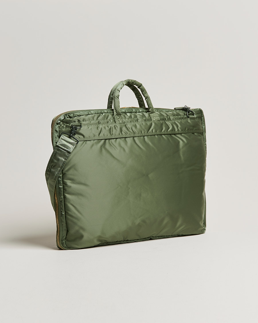 Heren | Porter-Yoshida & Co. Tanker Garment Bag Sage Green | Porter-Yoshida & Co. | Tanker Garment Bag Sage Green