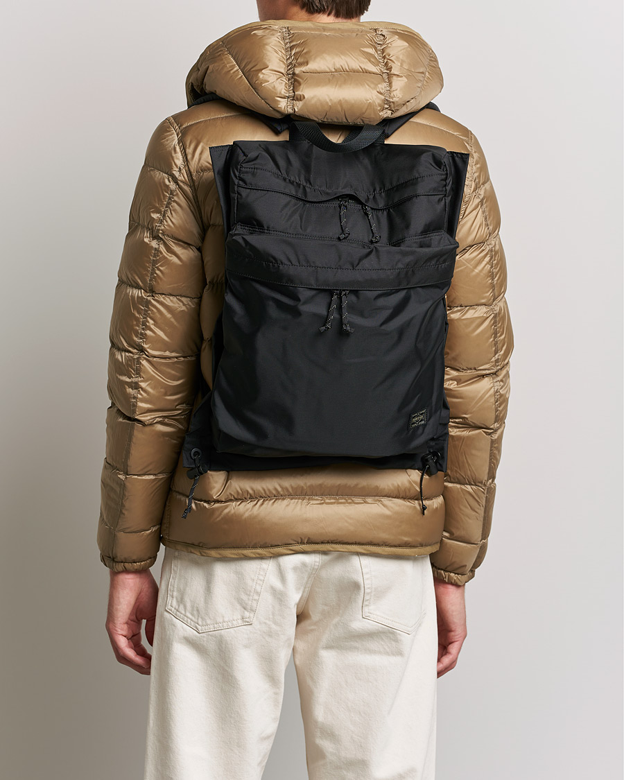 Heren | Rugzakken | Porter-Yoshida & Co. | Force Ruck Sack Black