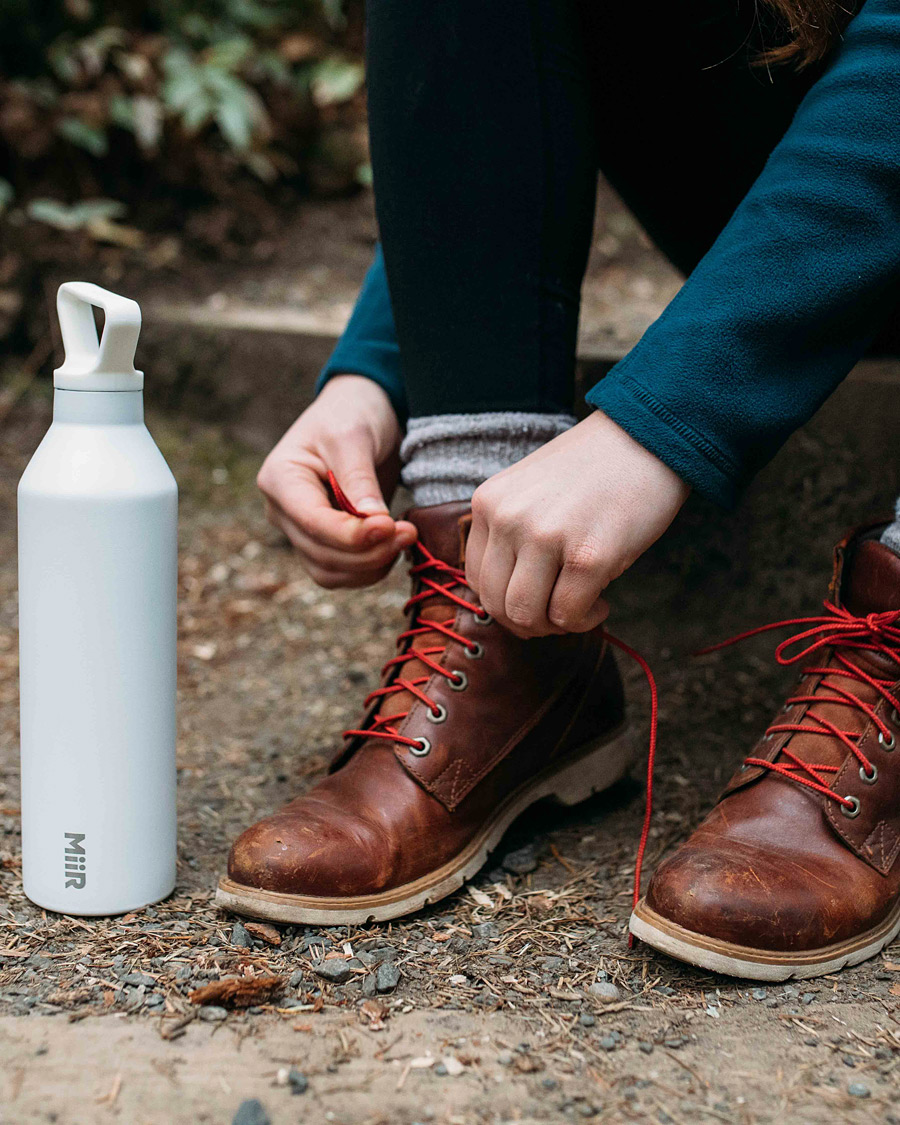 Heren | Lifestyle | MiiR | 23oz Narrow Bottle White