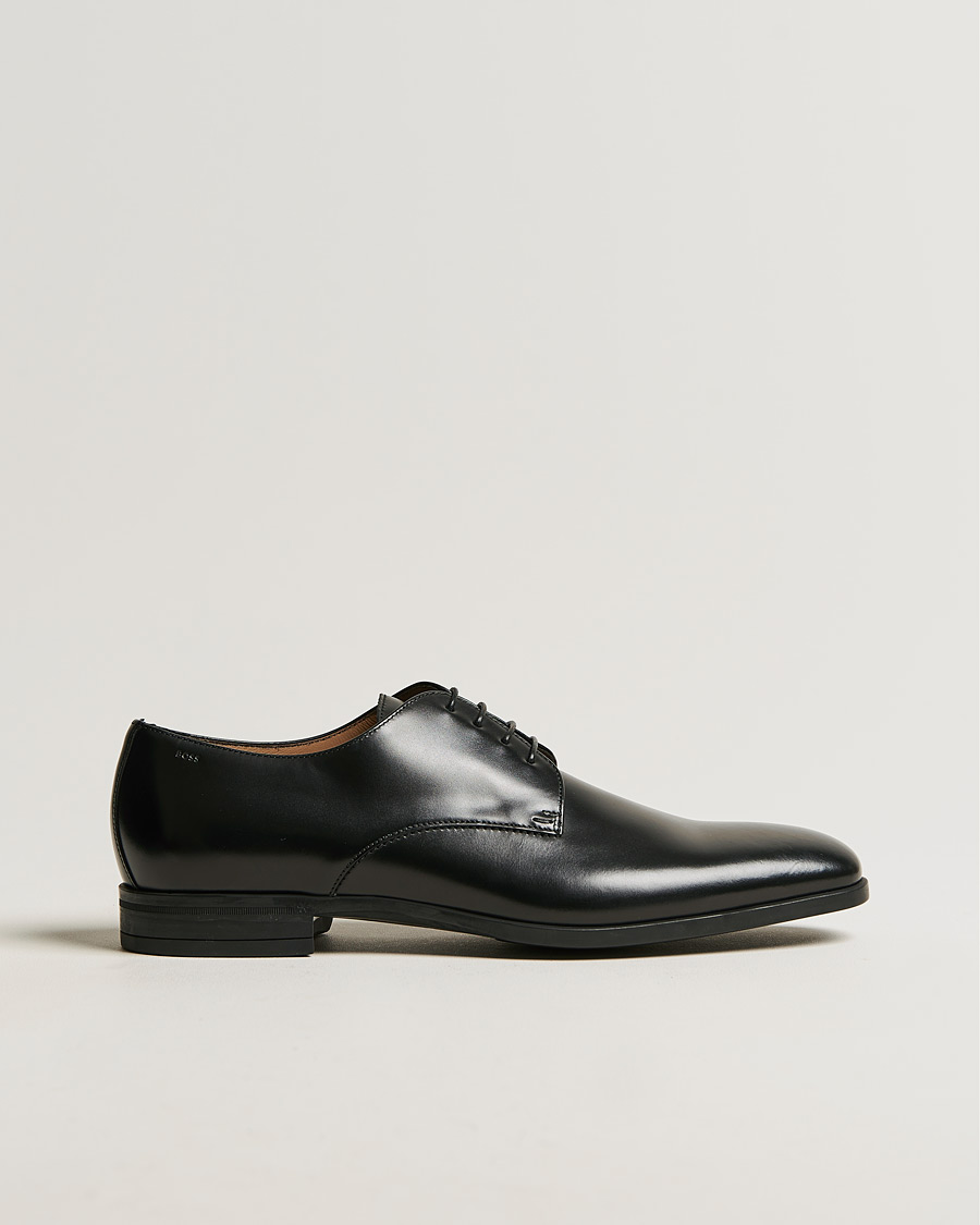 Heren | Kensington Leather Derbys Black | BOSS BLACK | Kensington Leather Derbys Black