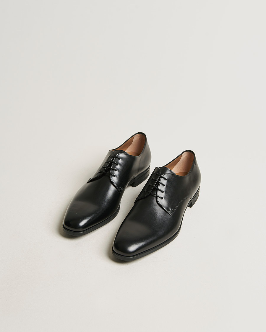 Heren | Kensington Leather Derbys Black | BOSS BLACK | Kensington Leather Derbys Black