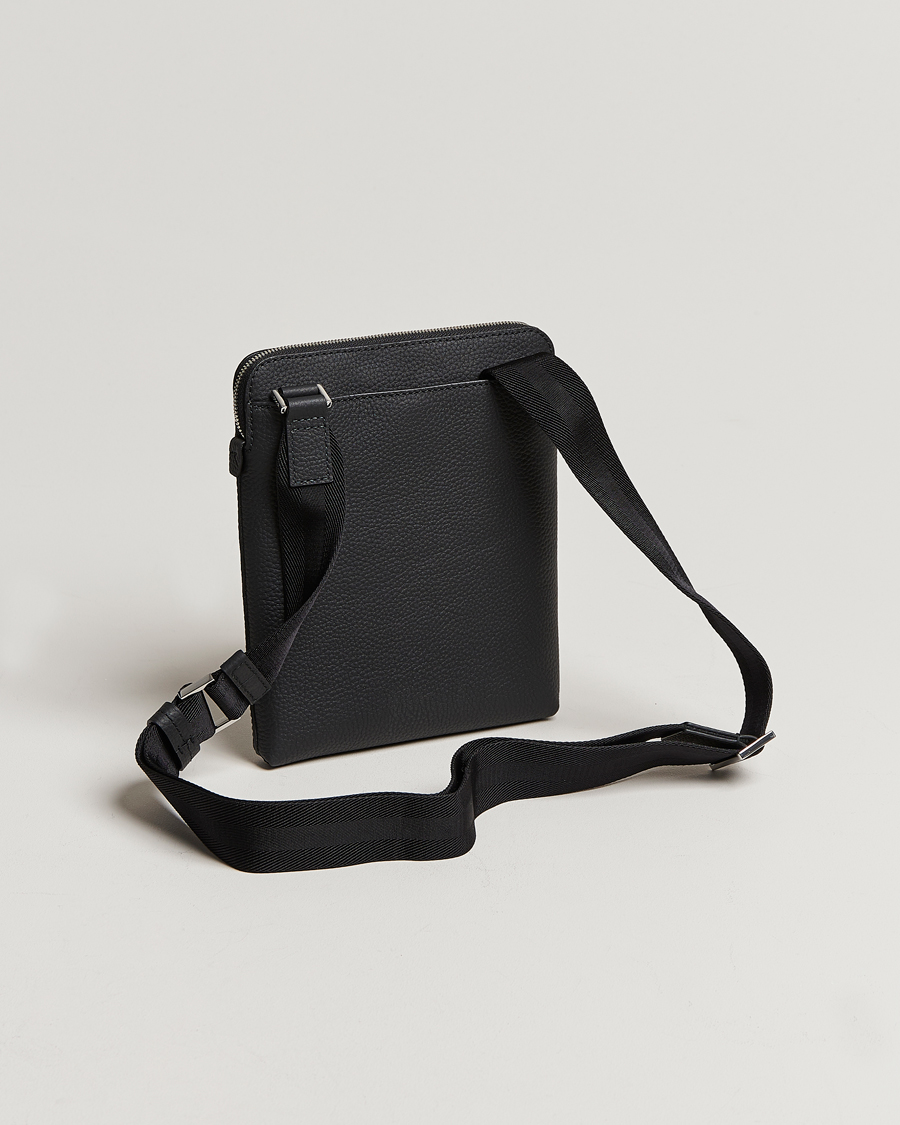 Heren | Tassen | BOSS BLACK | Crosstown Leather Bag Black