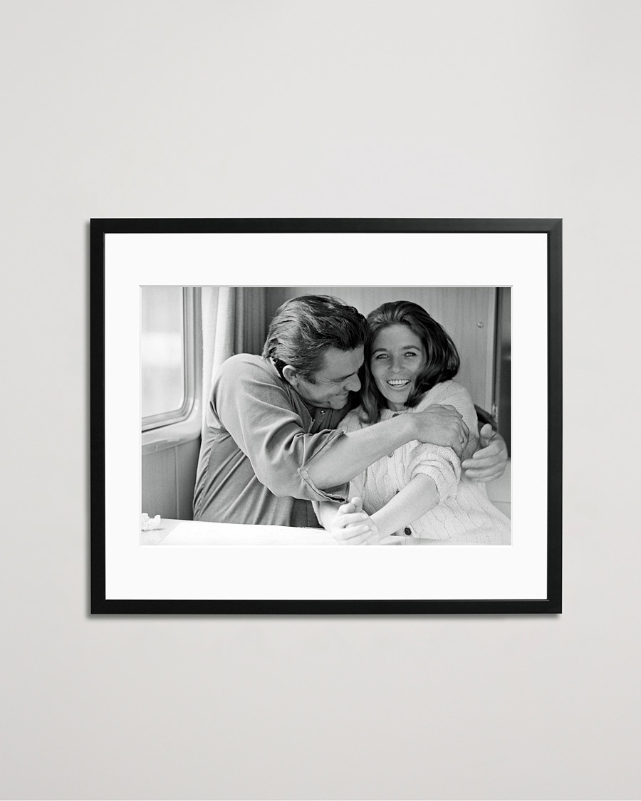 Heren | Posters | Sonic Editions | Framed Johnny Cash and June Carter Cash 