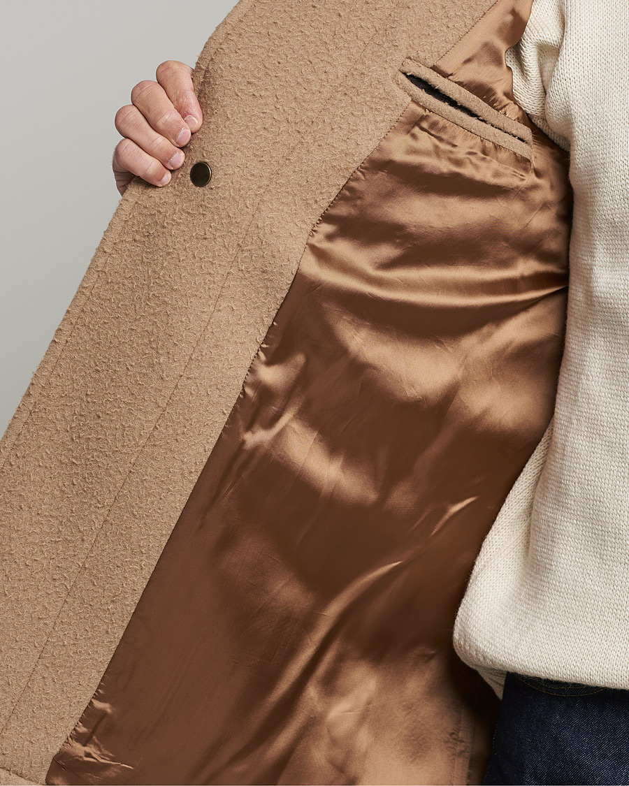 Heren | Jassen | Gloverall | Monty Casentino Wool Duffle Coat Camel