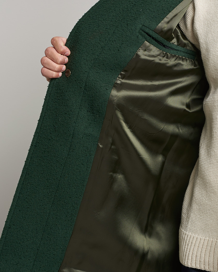 Heren | Jassen | Gloverall | Monty Casentino Wool Duffle Coat Moss