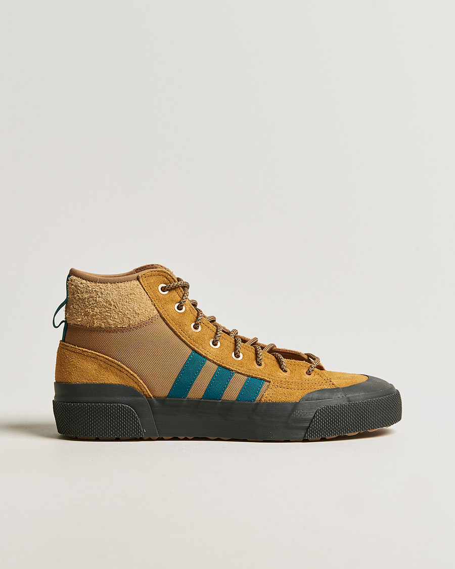 Heren | adidas Originals Nizza Hi RF ATR Sneaker Mesa/Carbon | adidas Originals | Nizza Hi RF ATR Sneaker Mesa/Carbon