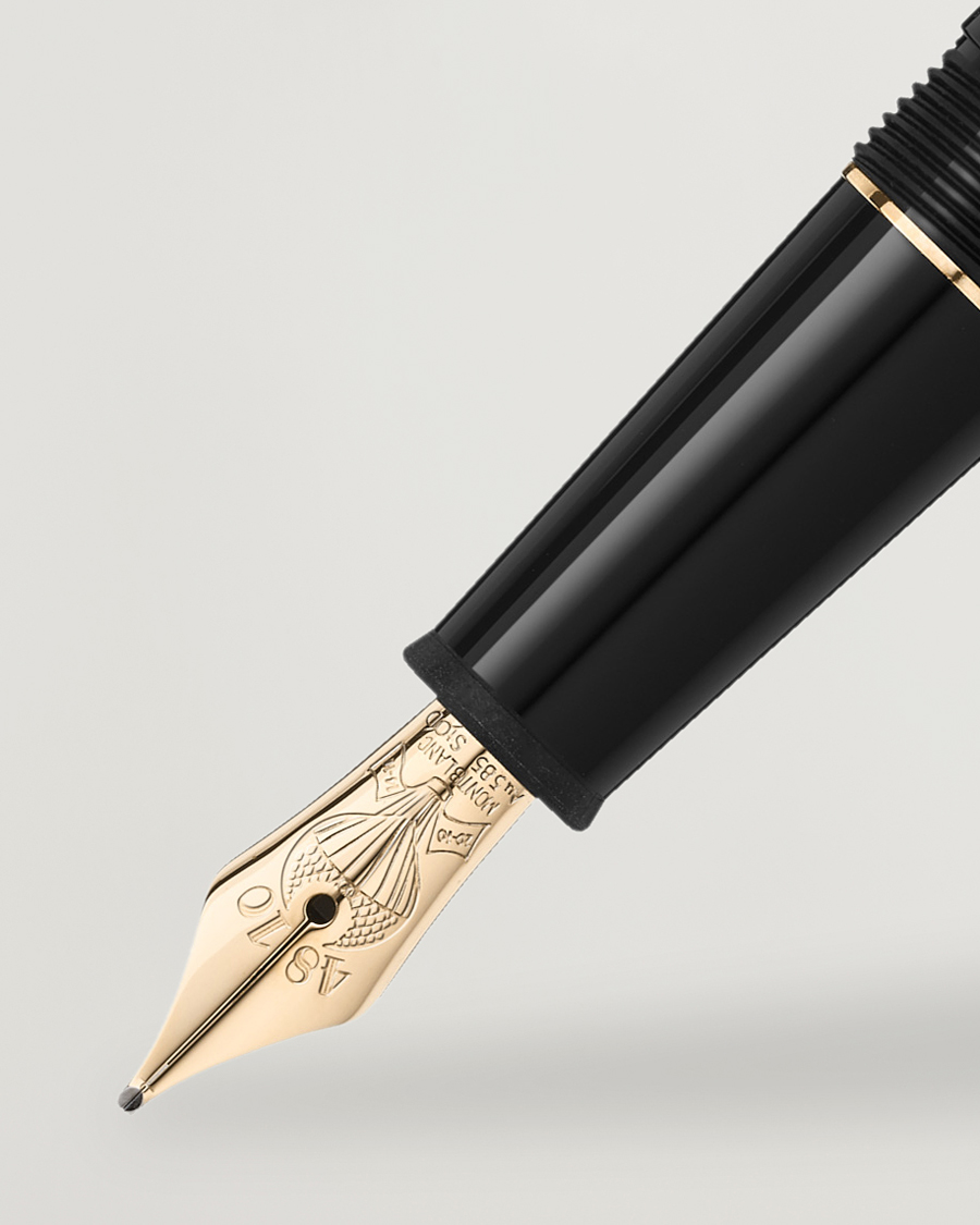 Heren |  | Montblanc | Meisterstück ATW in 80 Days Classique Fountain Pen Black