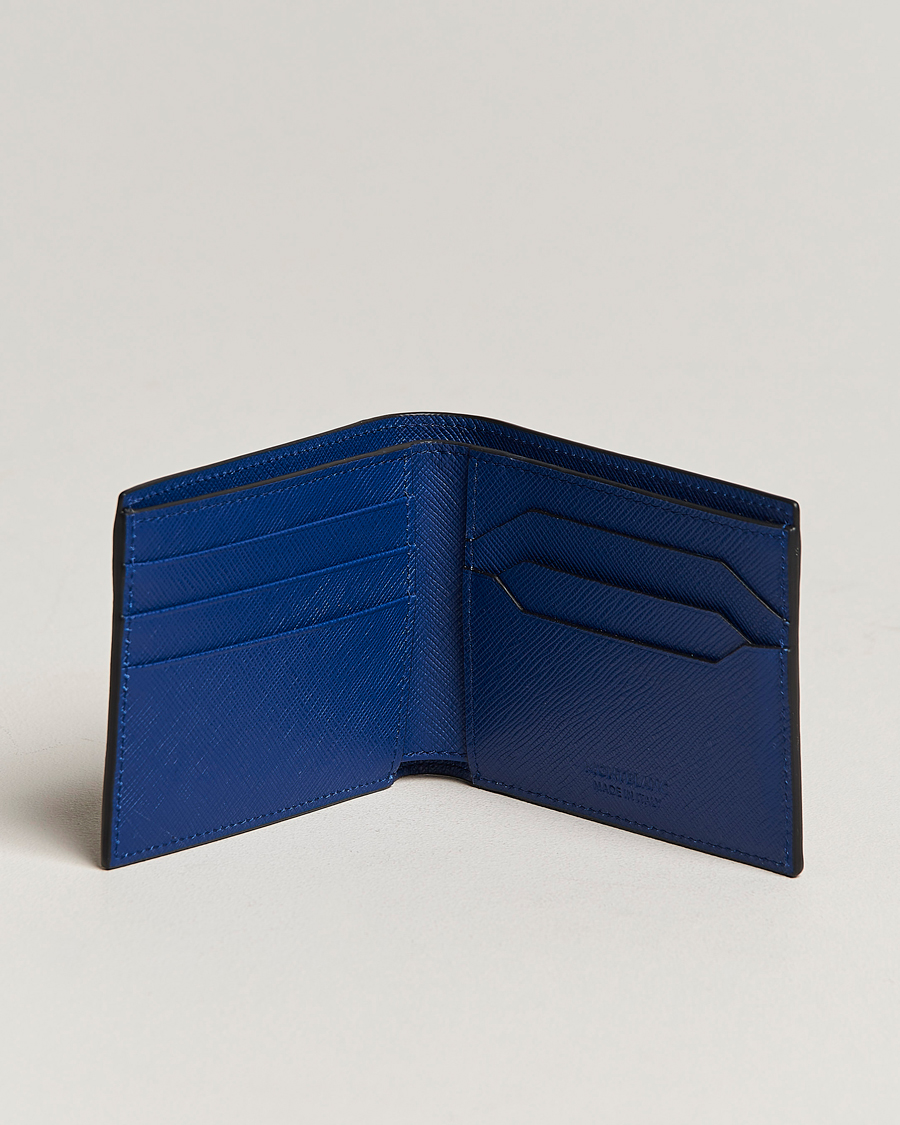 Heren | Portefeuilles met tweevoudige ritssluiting | Montblanc | Sartorial Wallet 6cc Blue