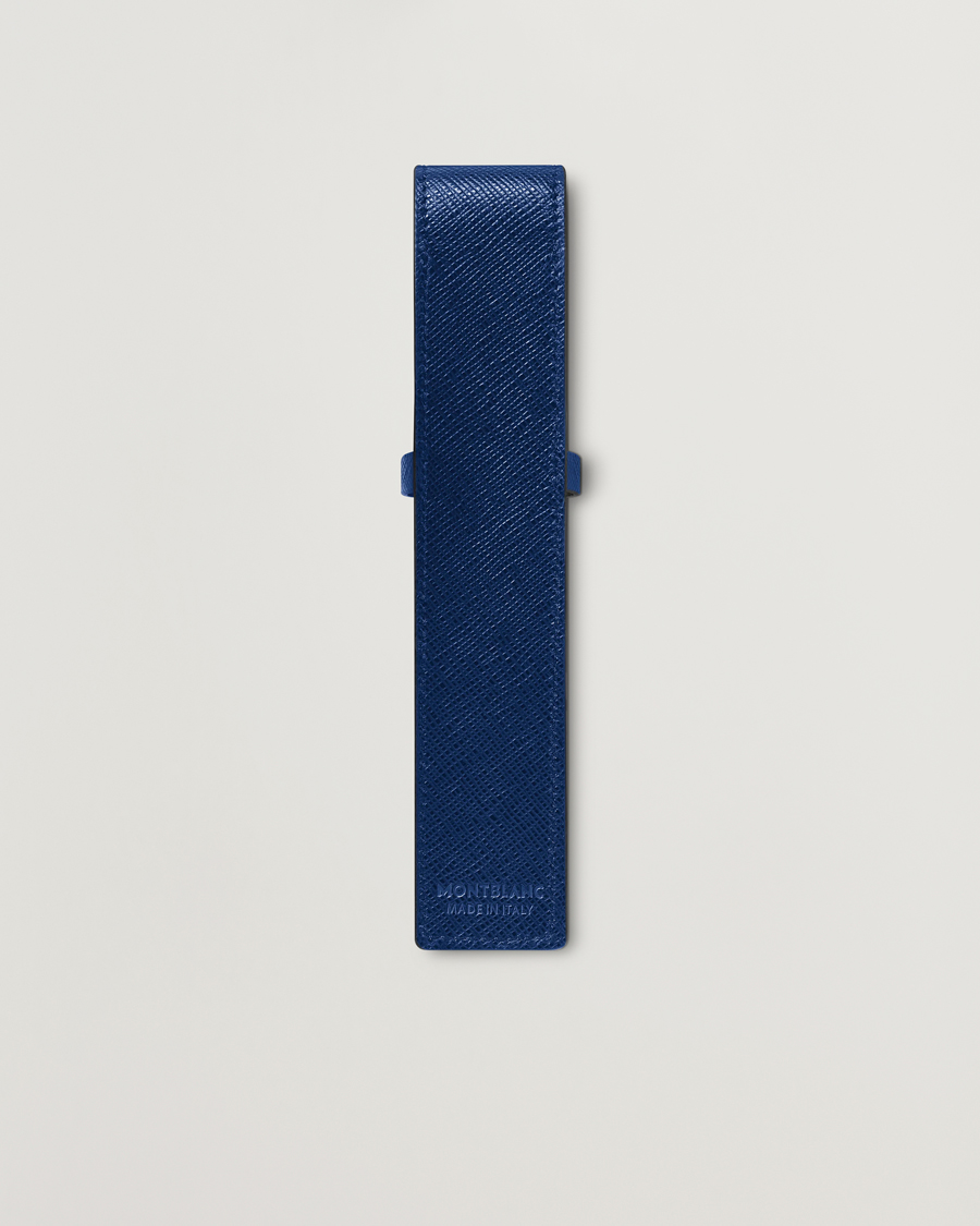 Men | Pens | Montblanc | Sartorial 1-Pen Pouch Blue