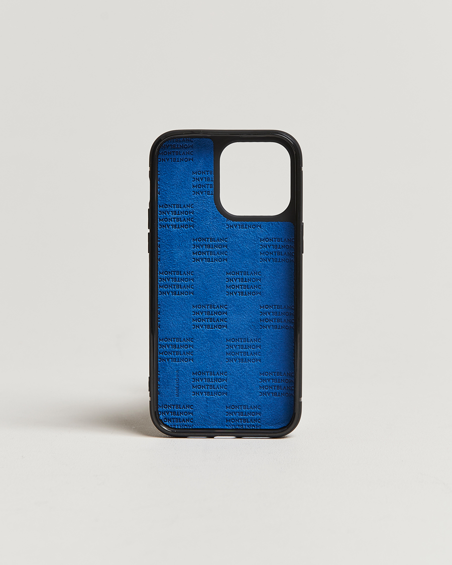 Heren |  | Montblanc | Sartorial Hard Phone Case iPhone 14 Pro Max Black