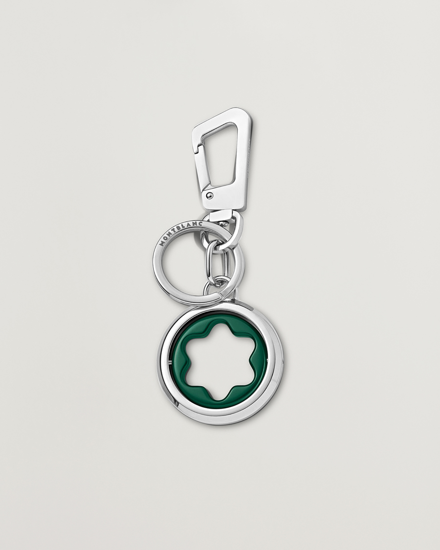 Heren | Sleutelhangers | Montblanc | Meisterstück Spinning Emblem Key Fob Green