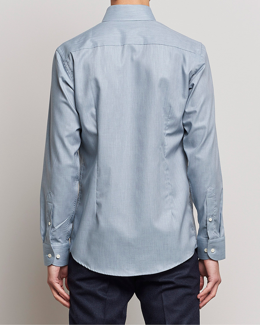 Heren | Overhemden | Eton | Wrinkle Free Button Down Oxford Shirt Light Blue