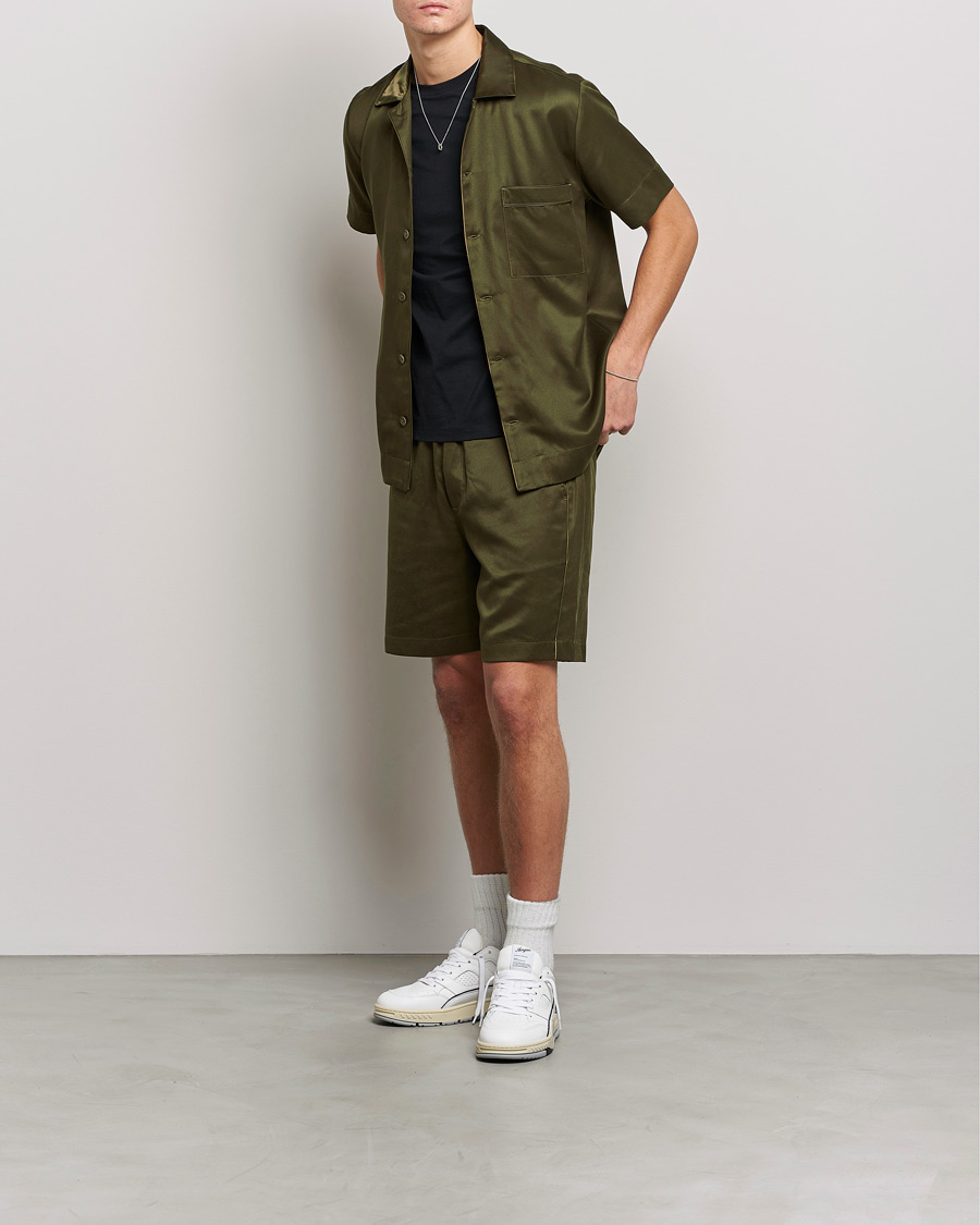 Heren | CDLP Short Sleeve Lounge Set Olive | CDLP | Short Sleeve Lounge Set Olive