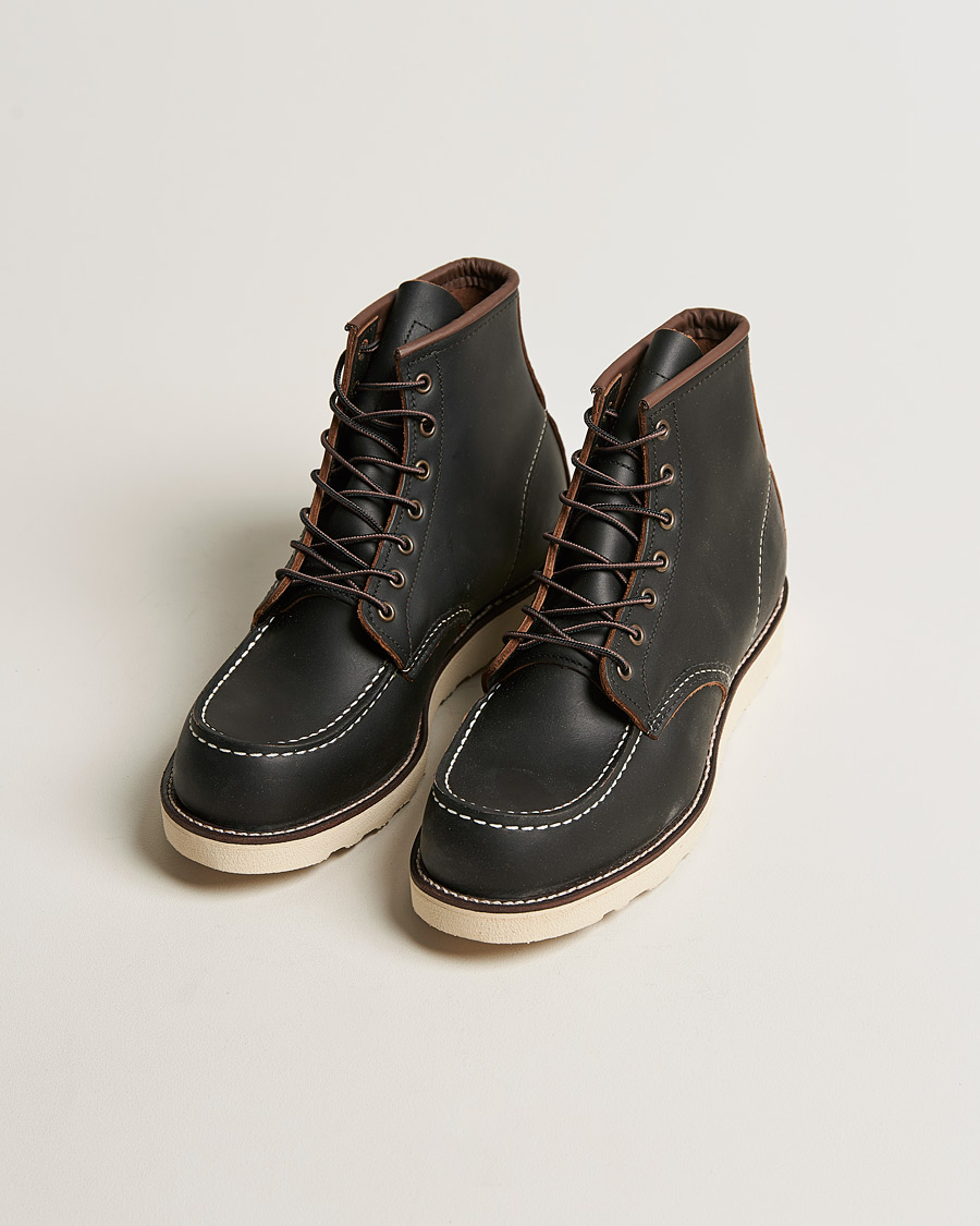 Heren | Zwarte laarzen | Red Wing Shoes | Moc Toe Boot Black Prairie