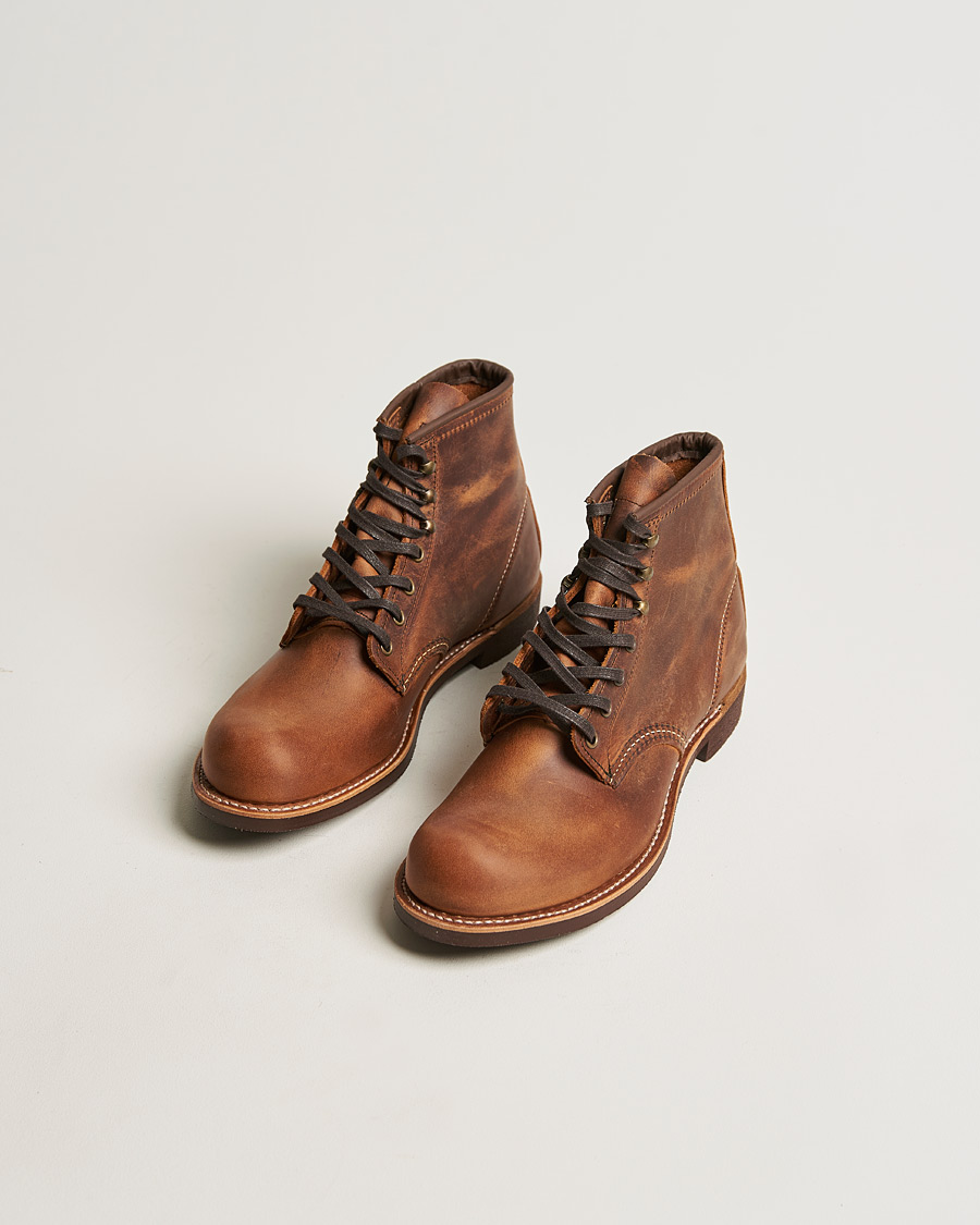 Heren | Veterlaarzen | Red Wing Shoes | Blacksmith Boot Copper Rough/Tough Leather