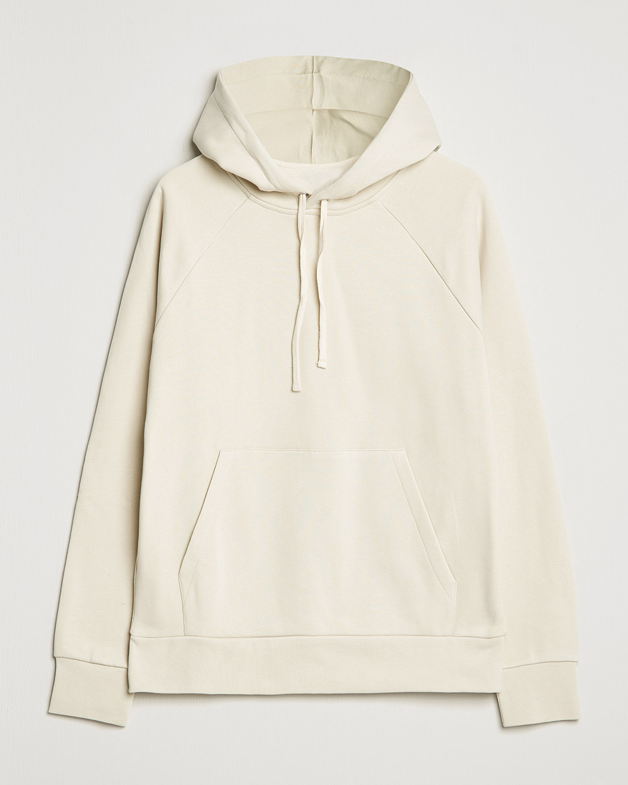 Heren | Truien | A Day's March | Lafayette Organic Cotton Hoodie Sand