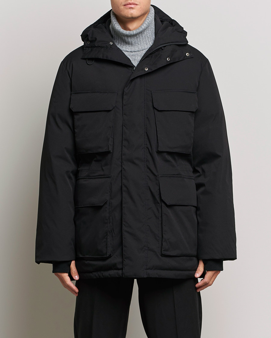 Heren | Jassen | A Day's March | Caraz Puffer Parka Black