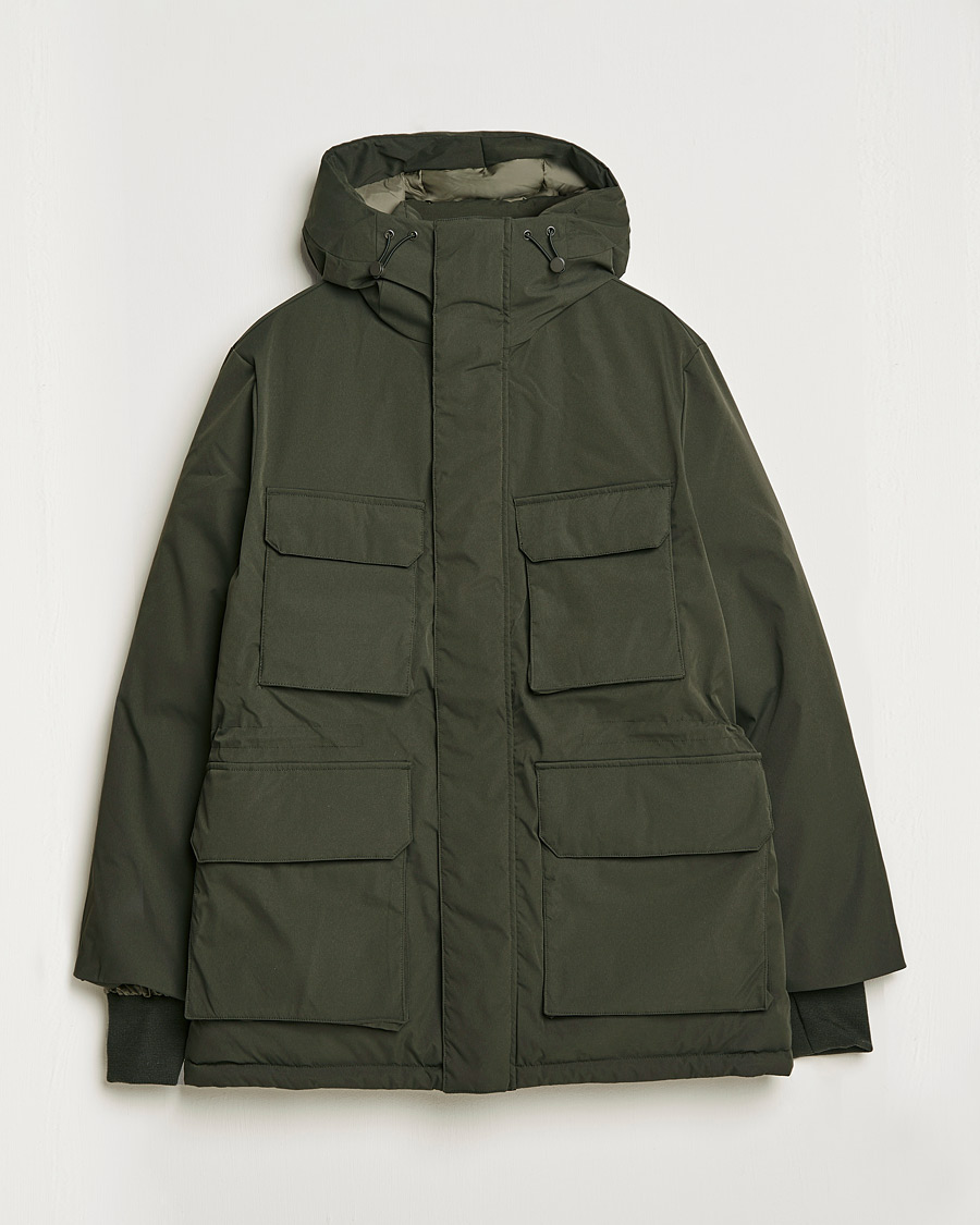 Heren | Jassen | A Day's March | Caraz Puffer Parka Olive