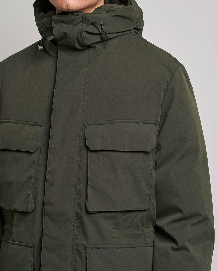 Heren | Jassen | A Day's March | Caraz Puffer Parka Olive