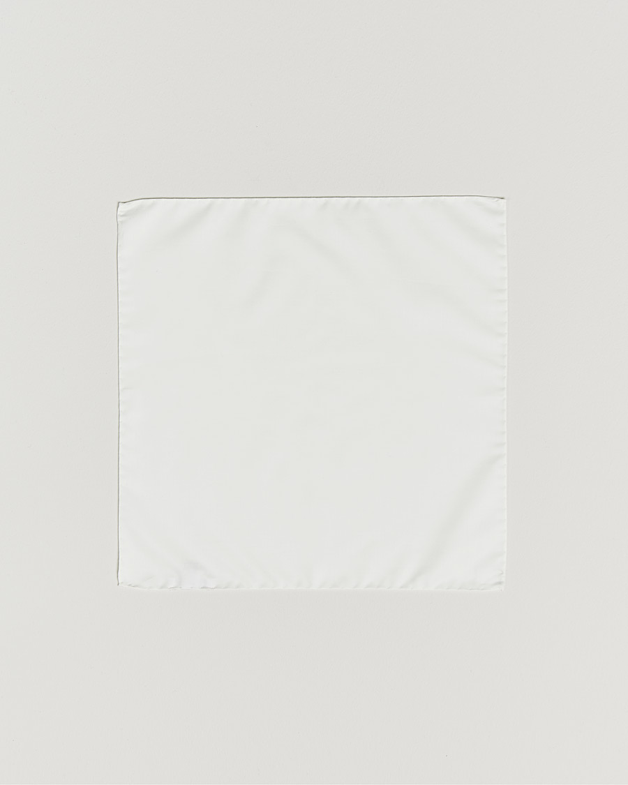 Heren | Pochets | Stenströms | Handkerchief Cotton White