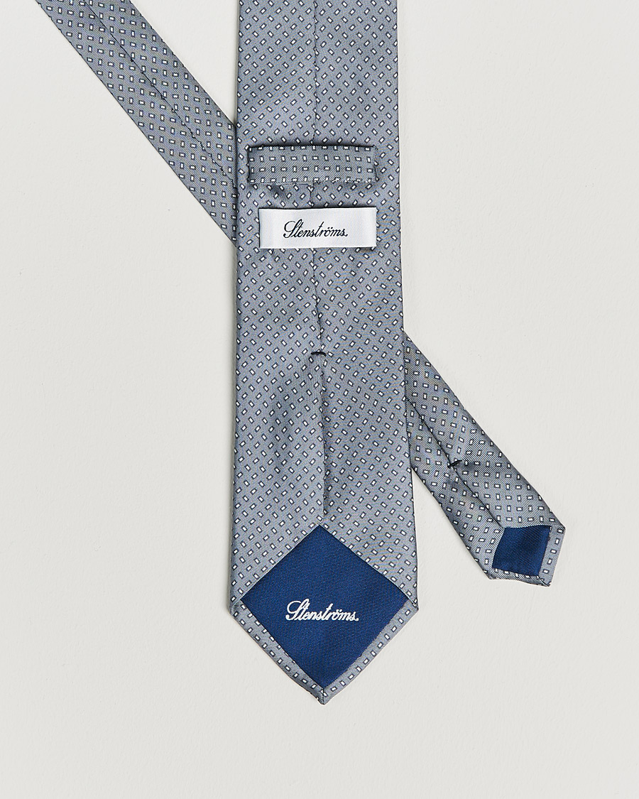 Heren | Stropdassen | Stenströms | Silk Tie Grey