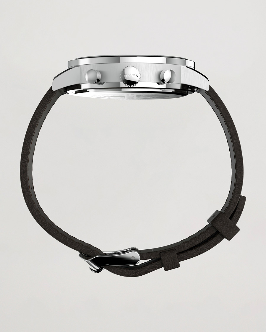 Heren | Timex Midtown Chronograph 40mm White Dial | Timex | Midtown Chronograph 40mm White Dial