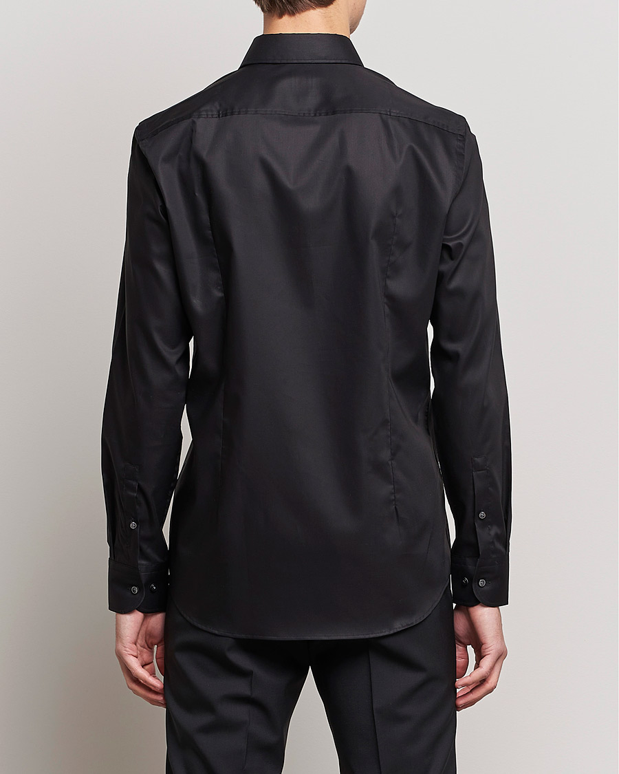 Heren | Overhemden | BOSS BLACK | Hank Slim Fit Shirt Black