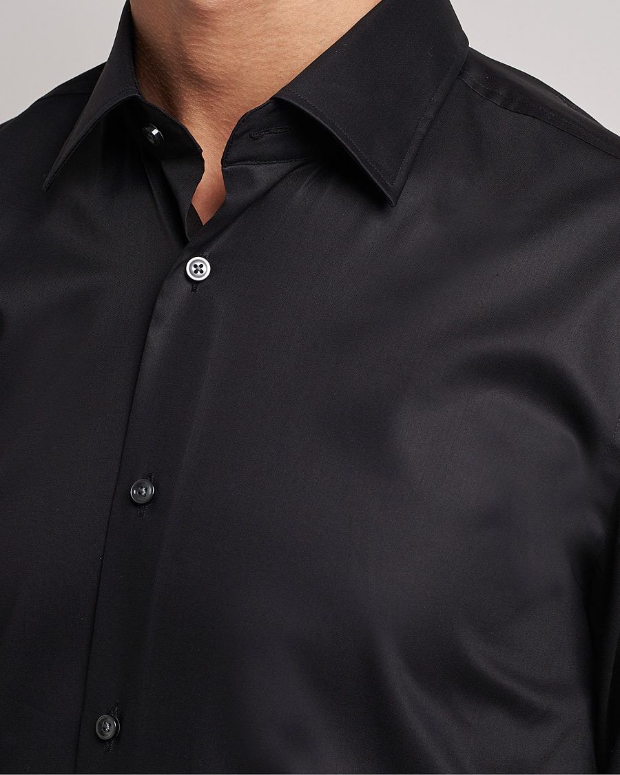 Heren | Overhemden | BOSS BLACK | Hank Slim Fit Shirt Black