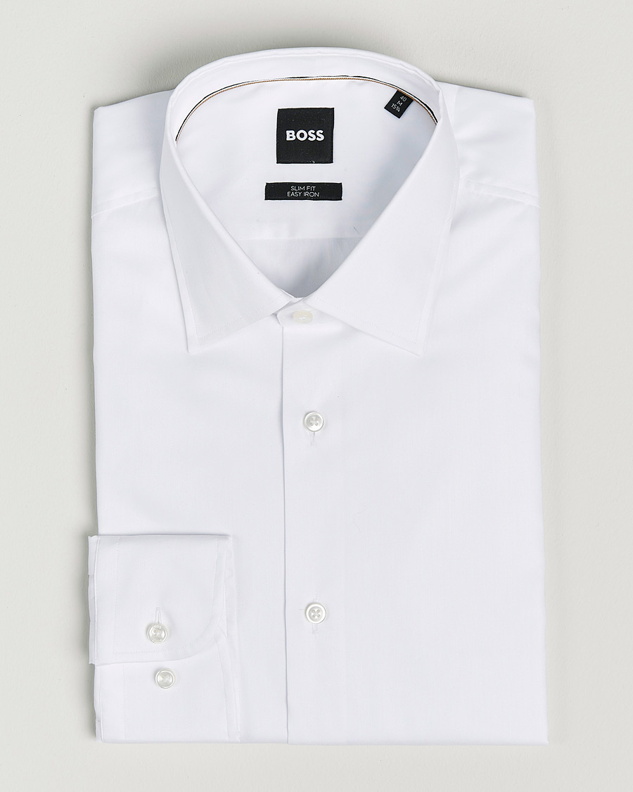 Heren | Overhemden | BOSS BLACK | Hank Slim Fit Shirt White