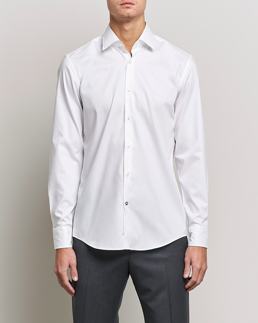 Heren | Overhemden | BOSS BLACK | Hank Slim Fit Shirt White