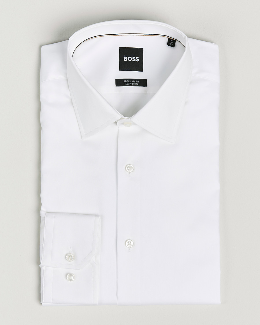 Heren | Overhemden | BOSS BLACK | Joe Regular Fit Shirt White