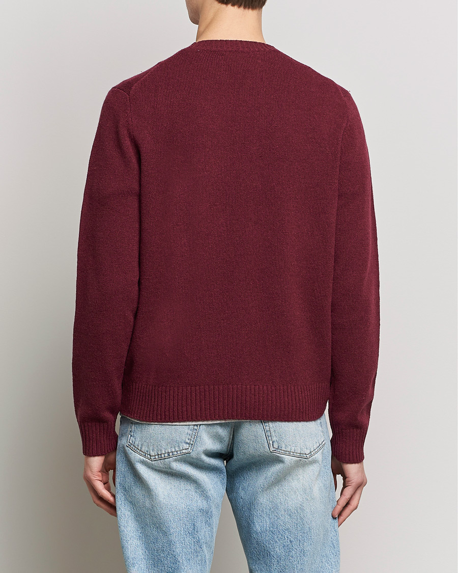 Heren | Truien | Samsøe Samsøe | Samsøe & Samsøe Sylli Wool Crew Neck Windsor Wine