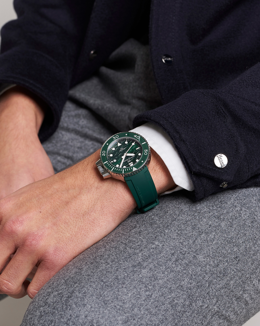 Heren | Fine watches | Sjöö Sandström | Landsort 459m Green