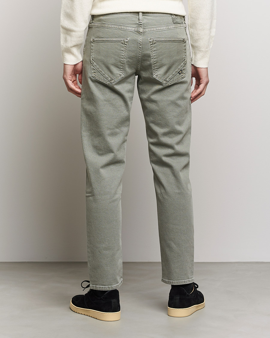 Heren | Broeken | Incotex | Bull Denim 5-Pocket Pants Green
