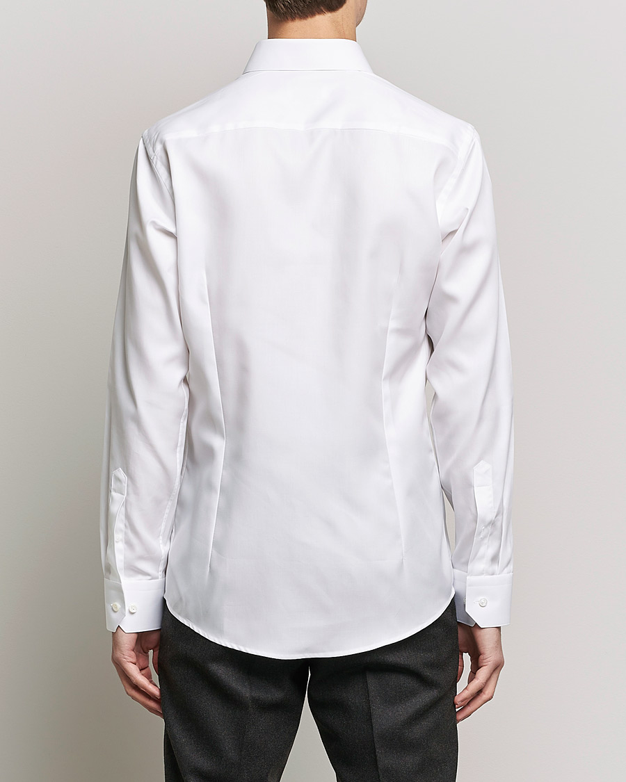 Heren | Overhemden | Eton | Giza 45 Cotton Shirt White