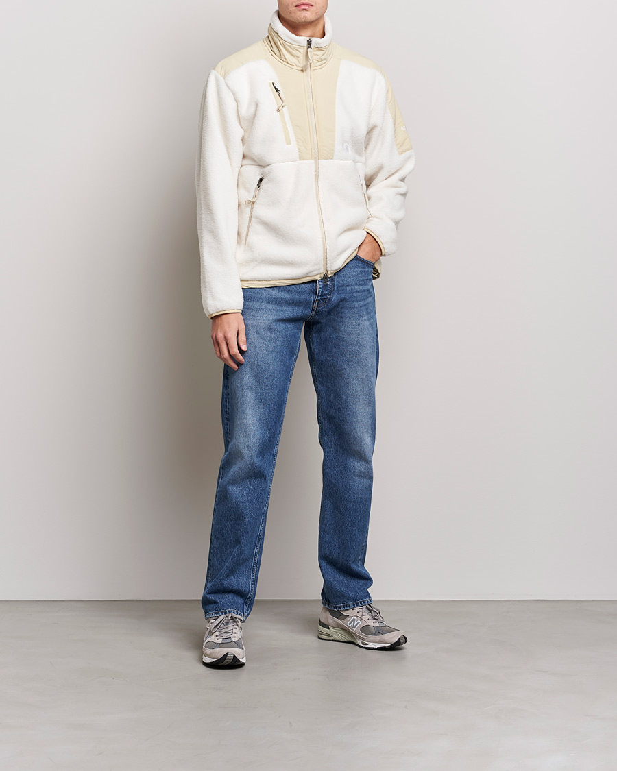 Heren | Jassen | The North Face | 94 Denali Jacket White/Gravel