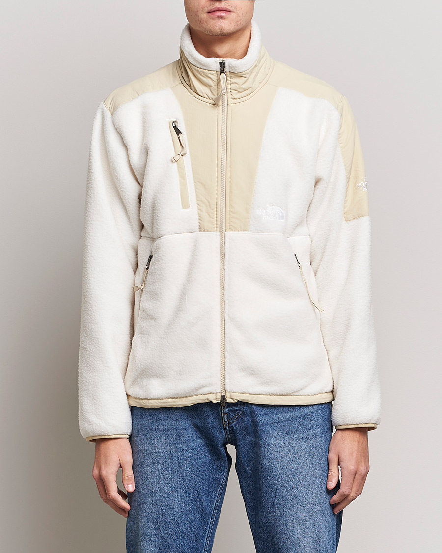 Heren | Jassen | The North Face | 94 Denali Jacket White/Gravel