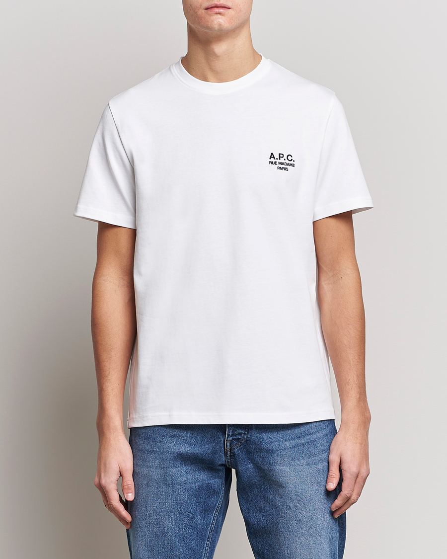 Heren | Witte T-shirts | A.P.C. | Raymond T-Shirt White